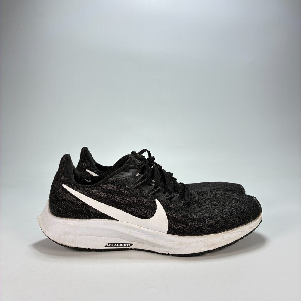 Nike Air Zoom Pegasus 36 Black Thunder Grey Running Shoes AQ2210-004 Womens Sz 7